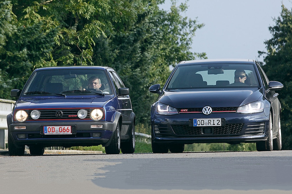 VW Golf II GTI G60 VW Golf VII GTI