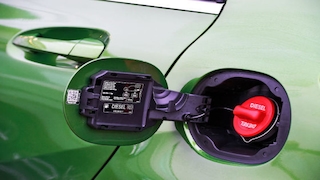 Mercedes A-Klasse, Diesel-Tank