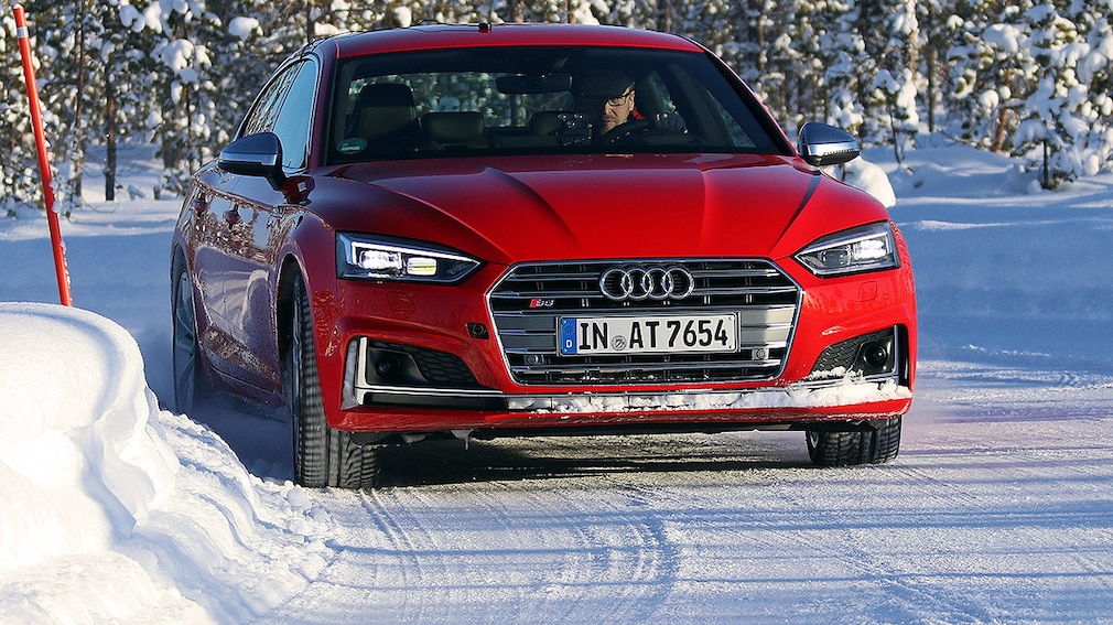 Audi S5 - Winterreifentest  