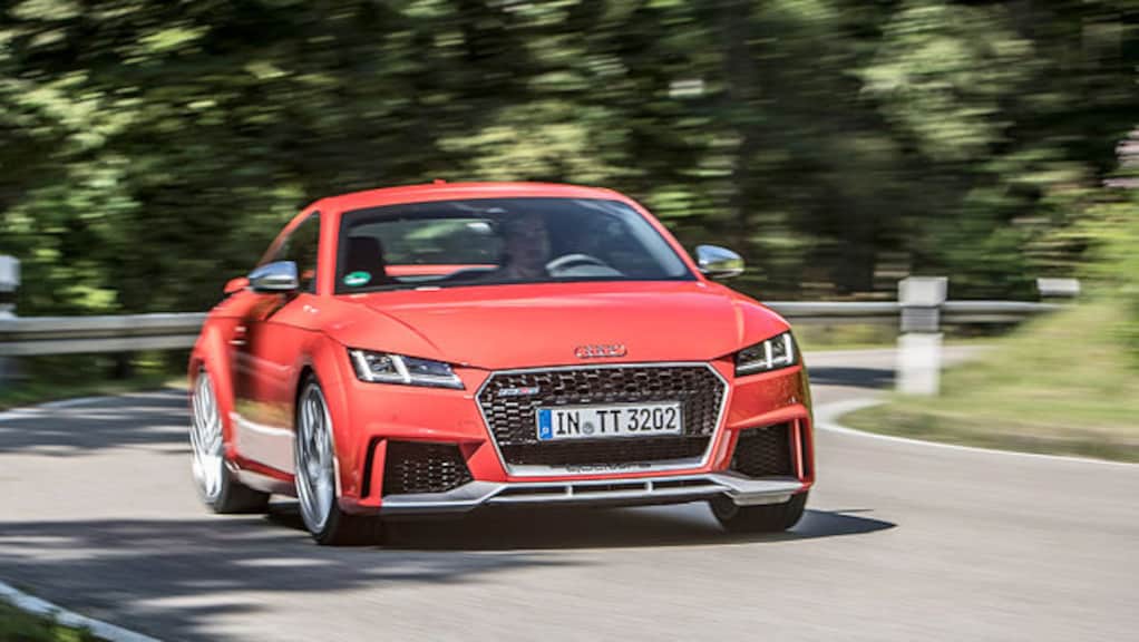 Vollgas im Audi TT RS!