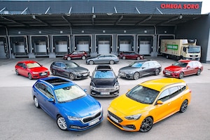VW Up, Opel Astra, BMW 3er Touring, VW Touran, VW Tiguan, BMW 5er, Audi A4 Avant, Skoda Octavia Combi, VW Passat Variant, VW Golf