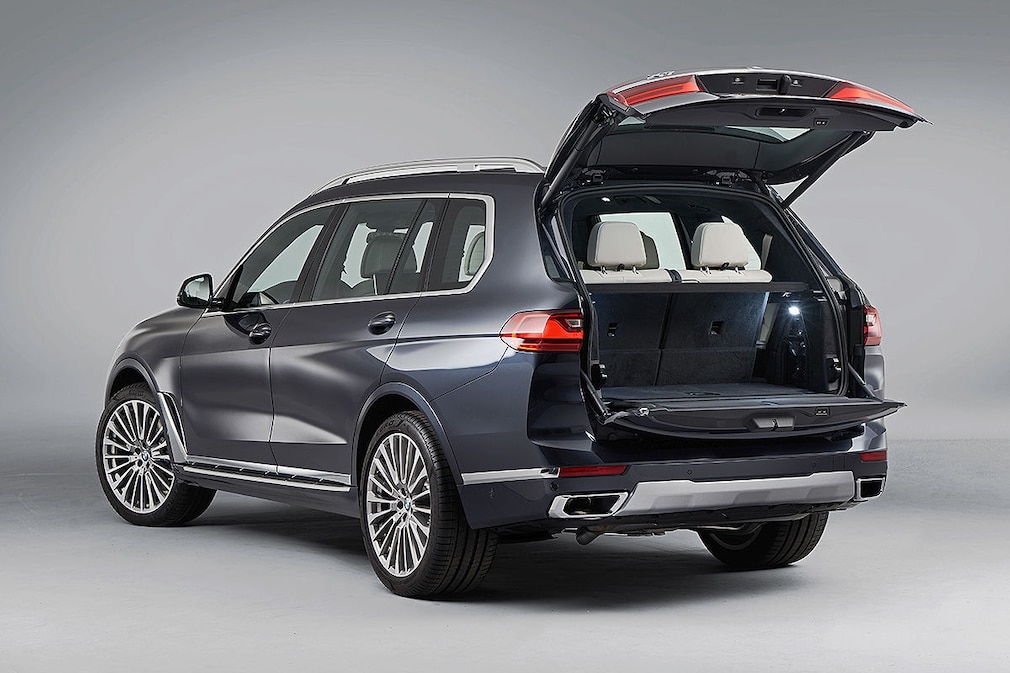 BMW X7 Test, G07 Preis, AUTO M50d, (2019): Maße, Kofferraum - BILD