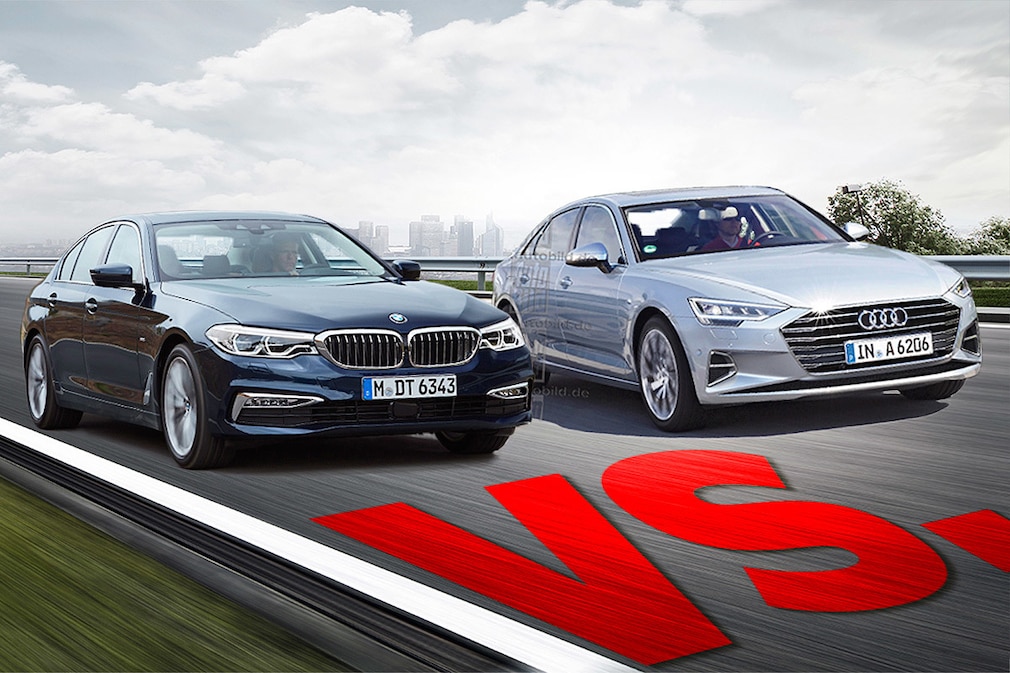 BMW 5er, Mercedes E-Klasse, Audi A6 und Co.