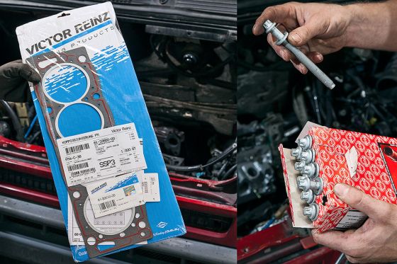 Wenn der Motor nicht ganz dicht ist