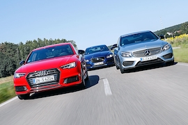 Audi S4 Jaguar XE S Mercedes-AMG C 43