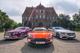 Bentley Continental GT Speed Aston Martin DB11Mercedes-AMG S63 4Matic Coupé