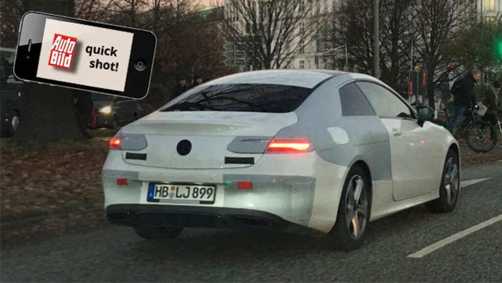 E-Klasse Coupé Erlkönig