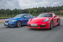 BMW M240i Porsche 718 Cayman