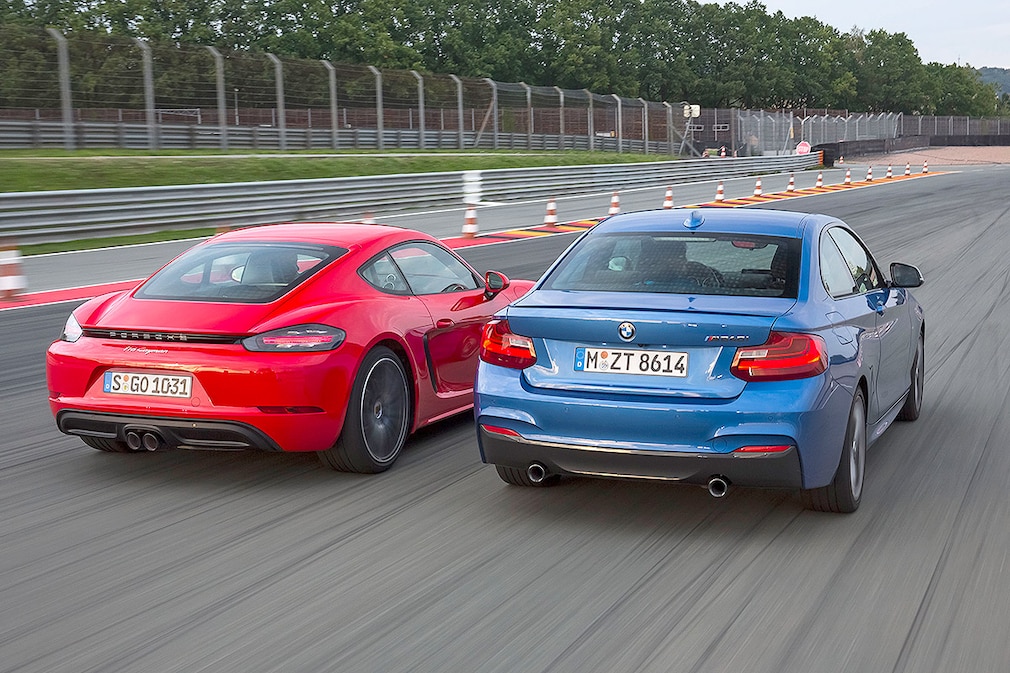 Porsche 718 Cayman BMW M240i