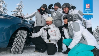 Partneraktion: Bridgestone Winterreifentest