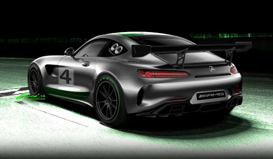 Mercedes entwickelt GT4-Rennwagen