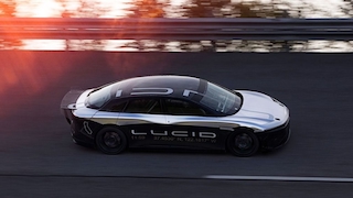 Lucid Air (2019): Irre Tempo-Fahrt
