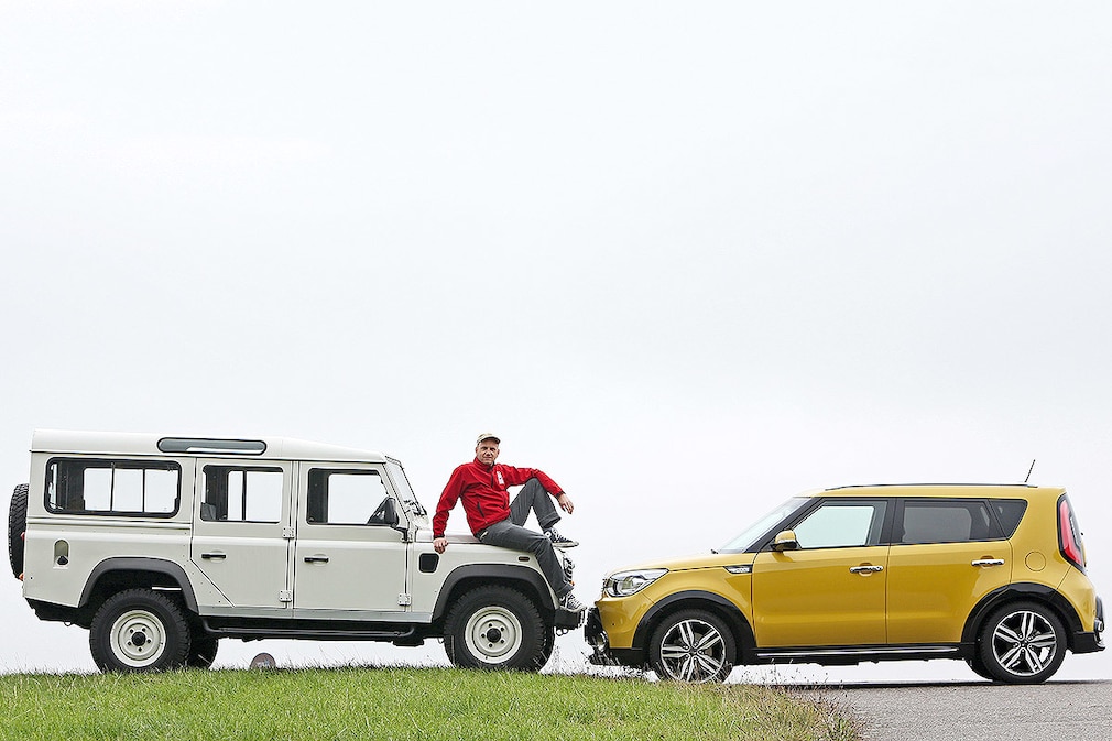 Land Rover Defender, Kia Soul