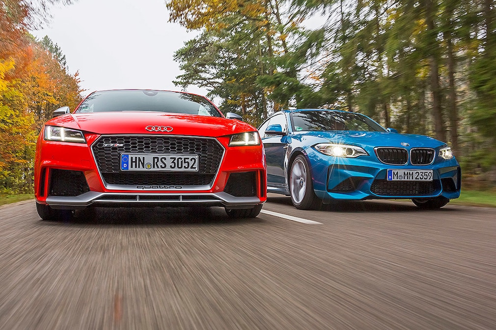 Audi TT RS BMW M2