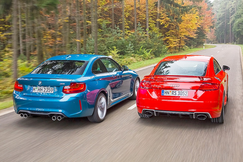 BMW M2 Audi TT RS