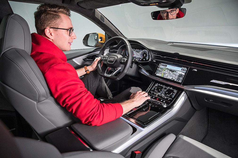 Audi Q8 concept (2017): Sitzprobe