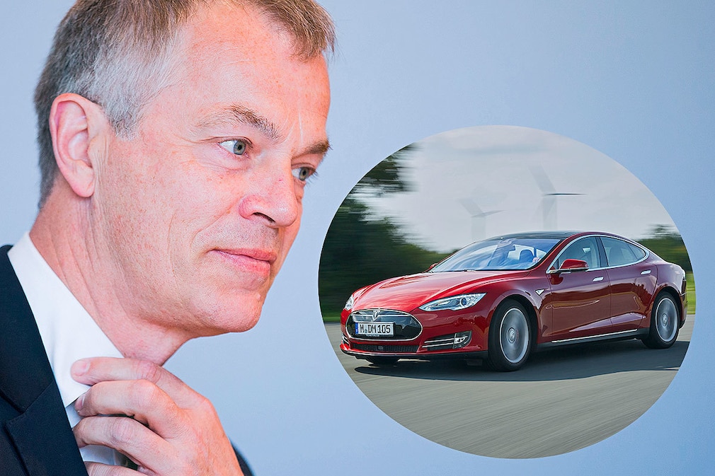 Tesla Model S für NRW-Minister