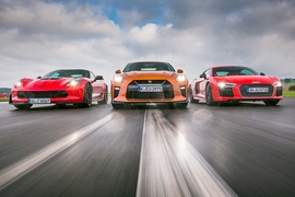 Audi R8 Chevrolet Corvette Nissan GT-R