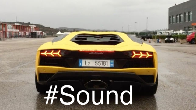 Video Sound Lamborghini Aventador S 2017 So Klingt Der Mega Lambo