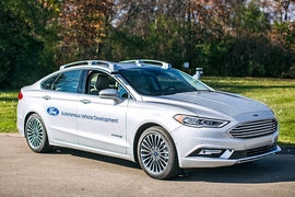 Ford Fusion Autonomous CES 2017