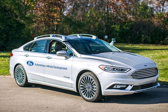Ford Fusion Autonomous CES 2017 