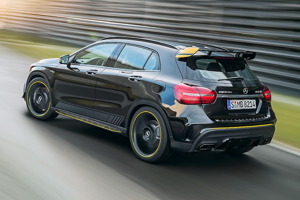Mercedes-AMG GLA 45 Yellow Night Edition !! Sperrfrist 09. Januar 2017 02:00 Uhr MEZ !!