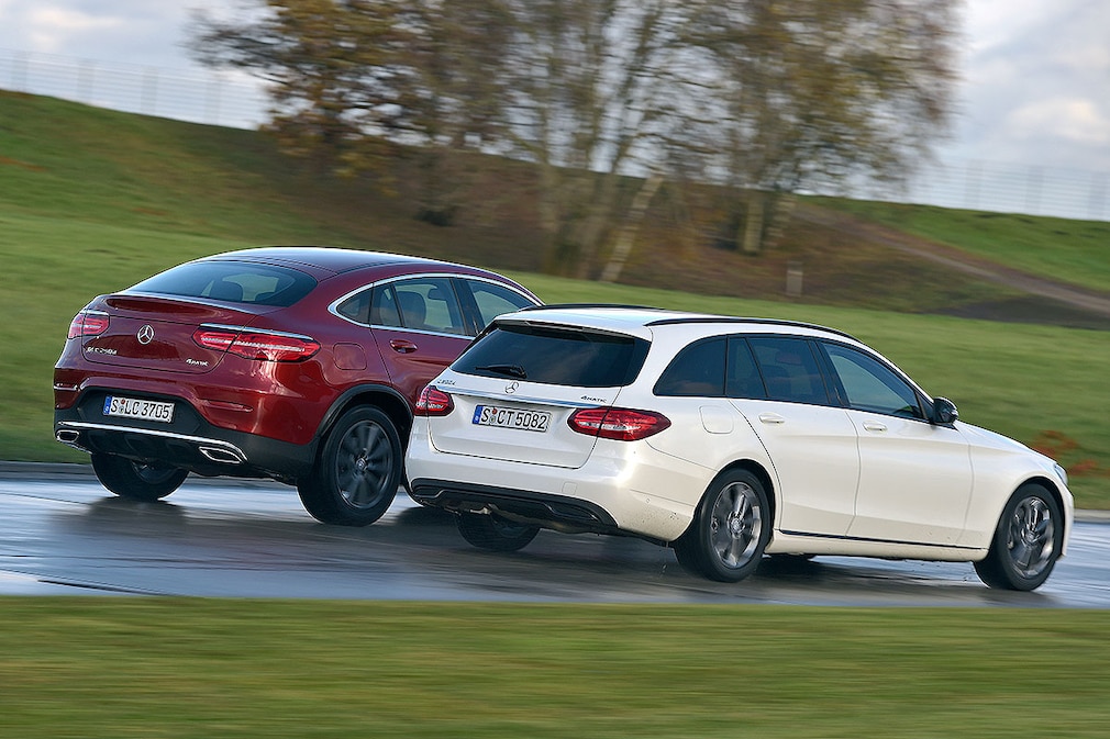 Mercedes GLC 250d 4Matic Coupé Mercedes C 250d T 4Matic