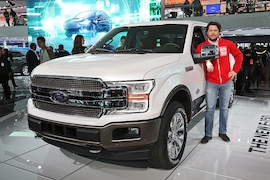 Ford F-150 Facelift (2017): Sitzprobe