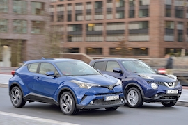 Nissan Juke Toyota C-HR
