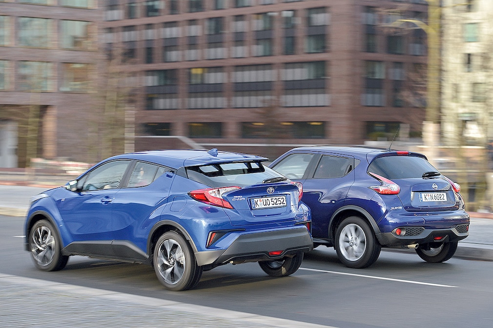 Toyota C-HR Nissan Juke