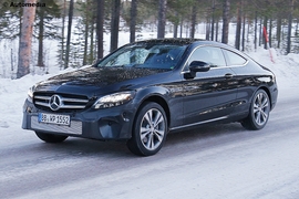 Erlkönig Mercedes C-Klasse Coupé
