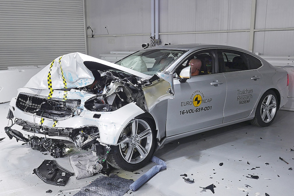 Euro NCAP Crashtest Volvo S90