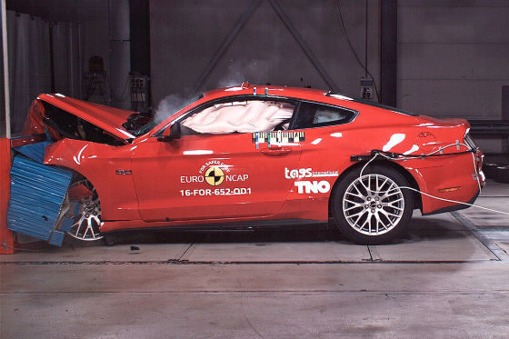 Euro NCAP 2017: Ford Mustang