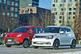 Fiat Panda 0.9 TwinAir 4x4  Suzuki Ignis 1.2 Allgrip