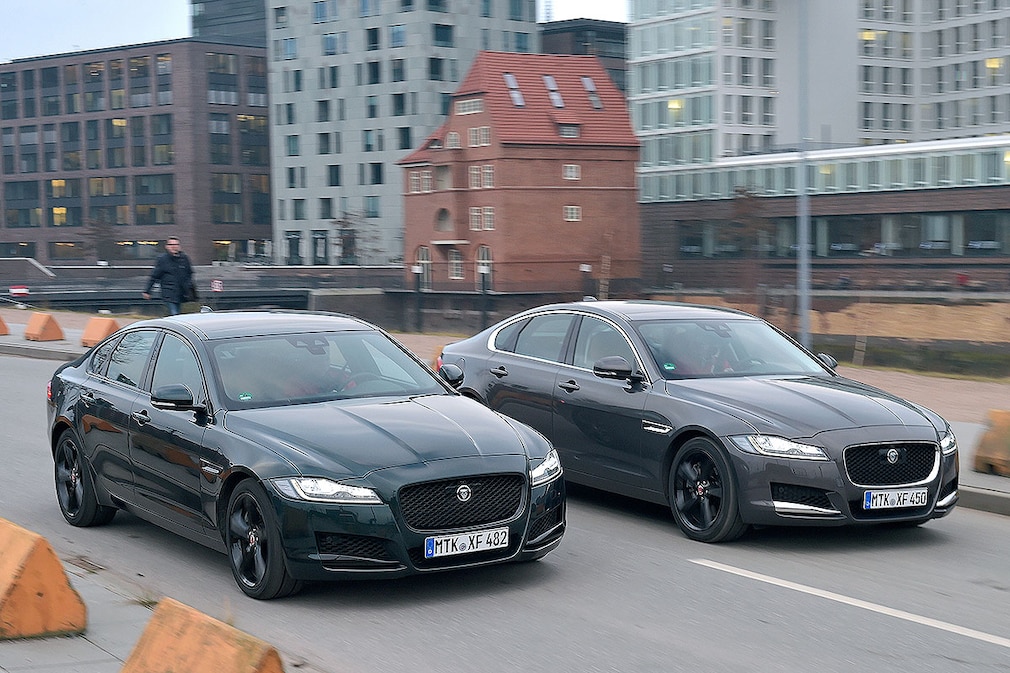 Jaguar XF 30d Prestige Jaguar XF 35t Prestige