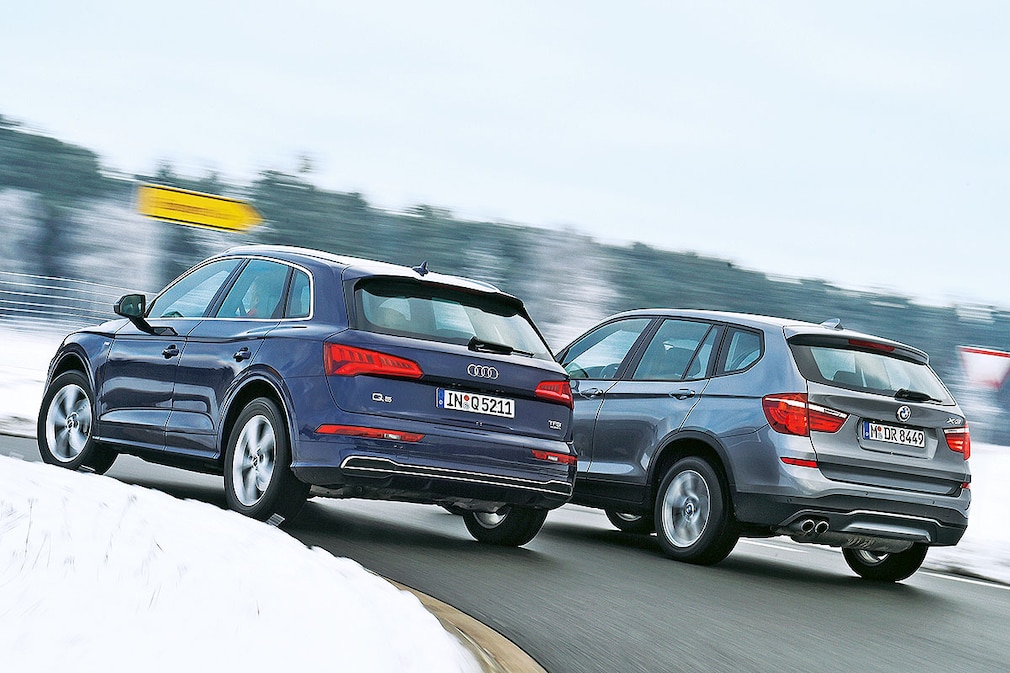 Audi Q5 2.0 TFSI BMW X3 xDrive28i