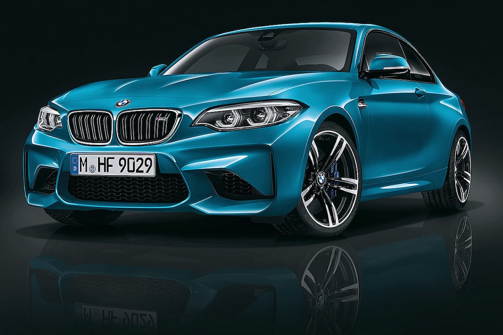 BMW M2 Facelift (2017): Erlkönig