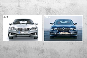 BMW 5er (2017) Vergleich: Alt gegen neu