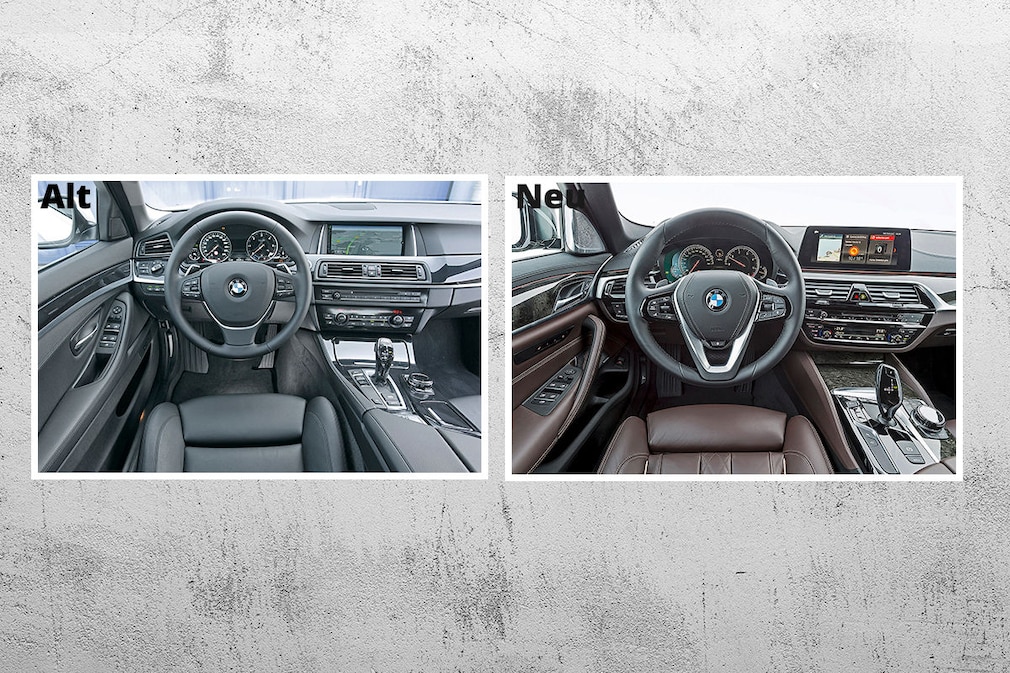 BMW 5er (2017) Vergleich: Alt gegen neu