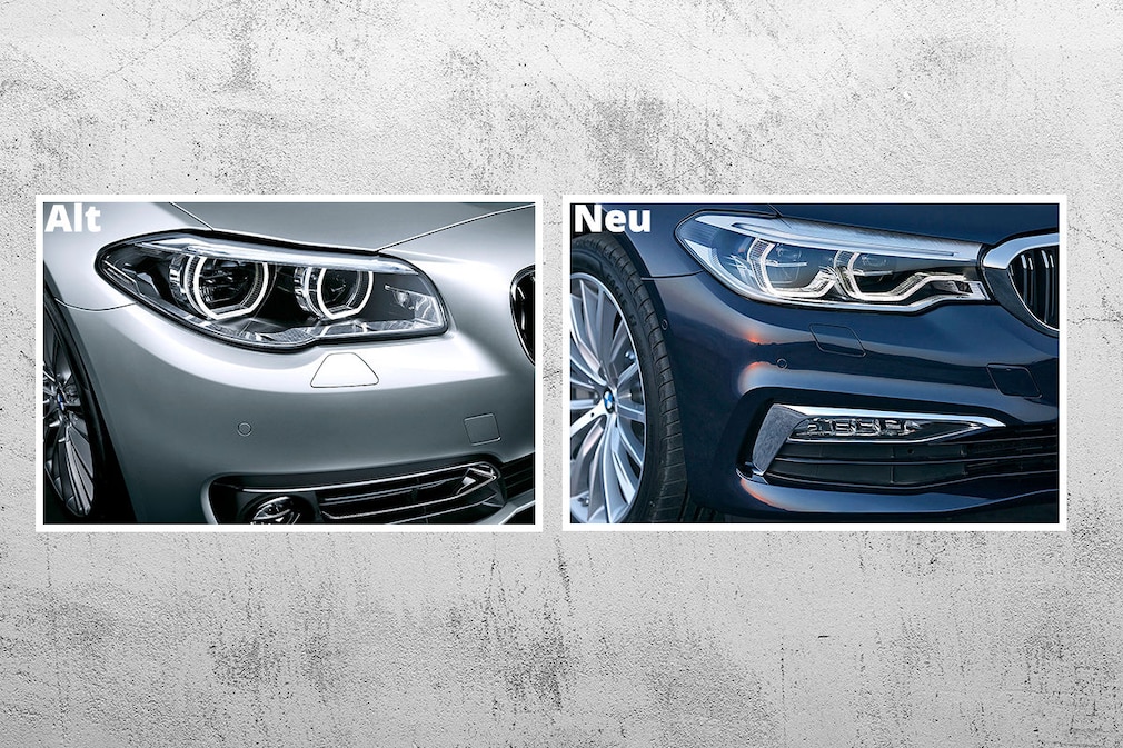 BMW 5er (2017) Vergleich: Alt gegen neu