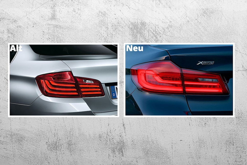 BMW 5er (2017) Vergleich: Alt gegen neu