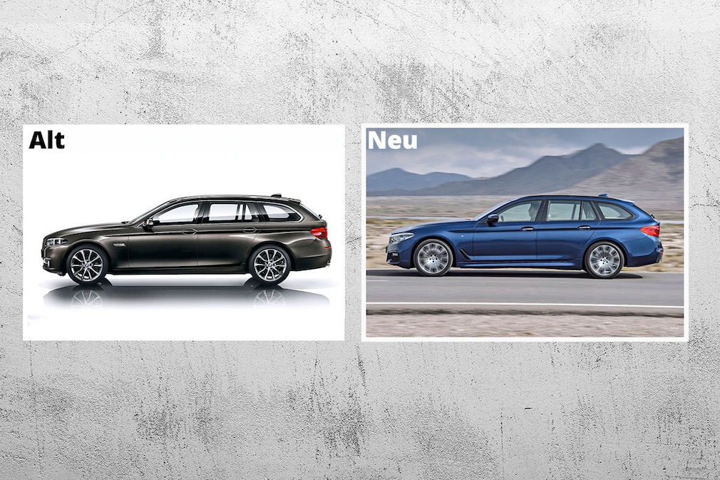 BMW 5er (2017) Vergleich: Alt gegen neu