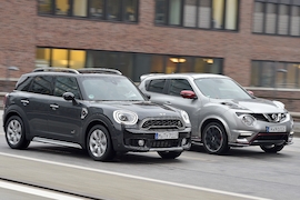 Mini Countryman Nissan Juke Nismo