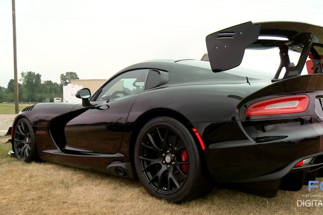 Video Dodge Viper Anniversary 2017 Autobild De