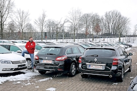 Peugeot 508 SW, Renault Laguna Grandtour