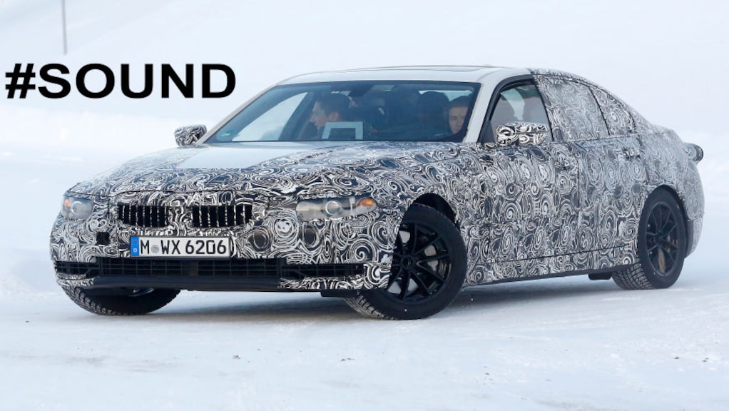 Erlkönig Sound BMW 3er (2017)