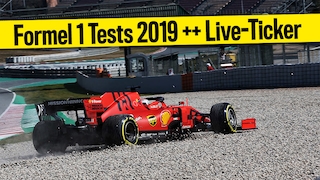 Formel 1: Testfahrten - Live-Ticker