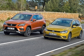 Seat Ateca VW Golf