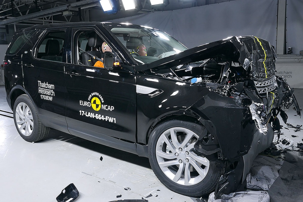 Crashtest Land Rover Discovery
