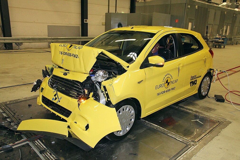 Crashtest Ford Ka+